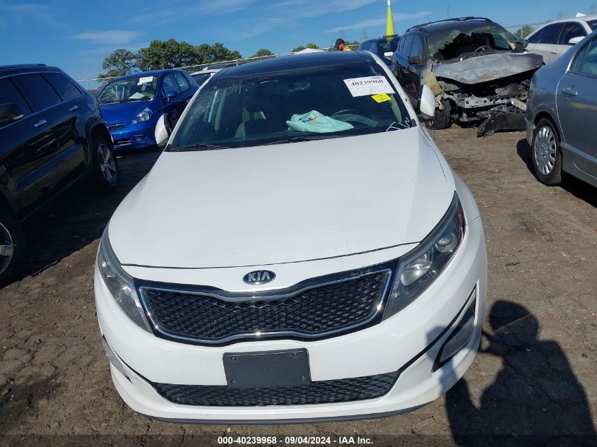 2015 Kia Optima Ex VIN: 5XXGN4A73FG382051 Lot: 40239968