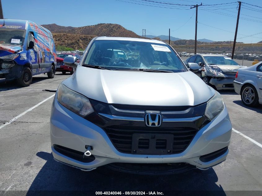 2016 Honda Hr-V Lx VIN: 3CZRU5H33GM755636 Lot: 40240046