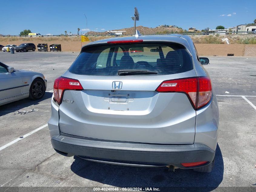 2016 Honda Hr-V Lx VIN: 3CZRU5H33GM755636 Lot: 40240046