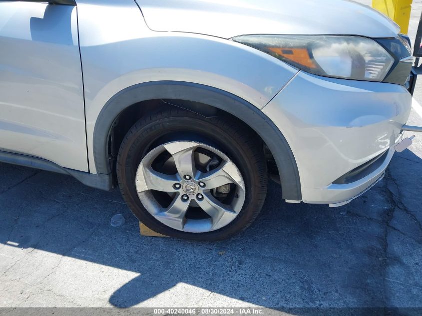 2016 Honda Hr-V Lx VIN: 3CZRU5H33GM755636 Lot: 40240046