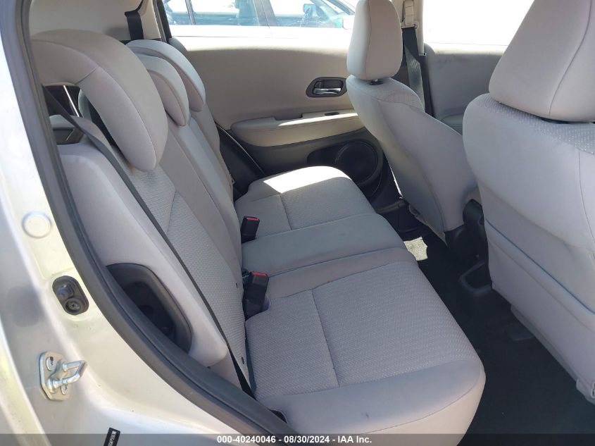 2016 Honda Hr-V Lx VIN: 3CZRU5H33GM755636 Lot: 40240046