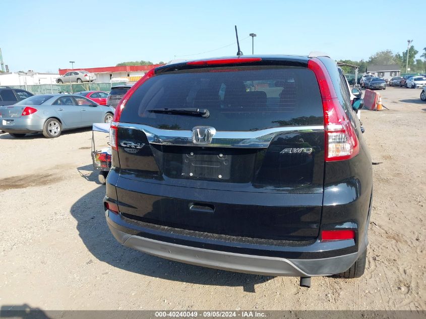 2016 HONDA CR-V LX - 2HKRM4H35GH709196