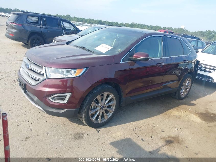 2FMPK4K96HBC59965 2017 FORD EDGE - Image 2