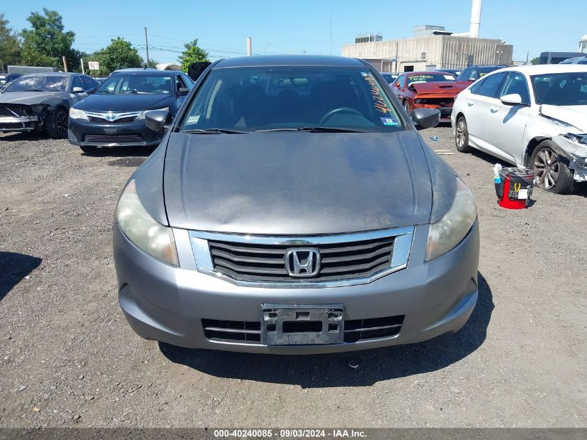 2010 Honda Accord 2.4 Lx VIN: 1HGCP2F39AA175981 Lot: 40240085