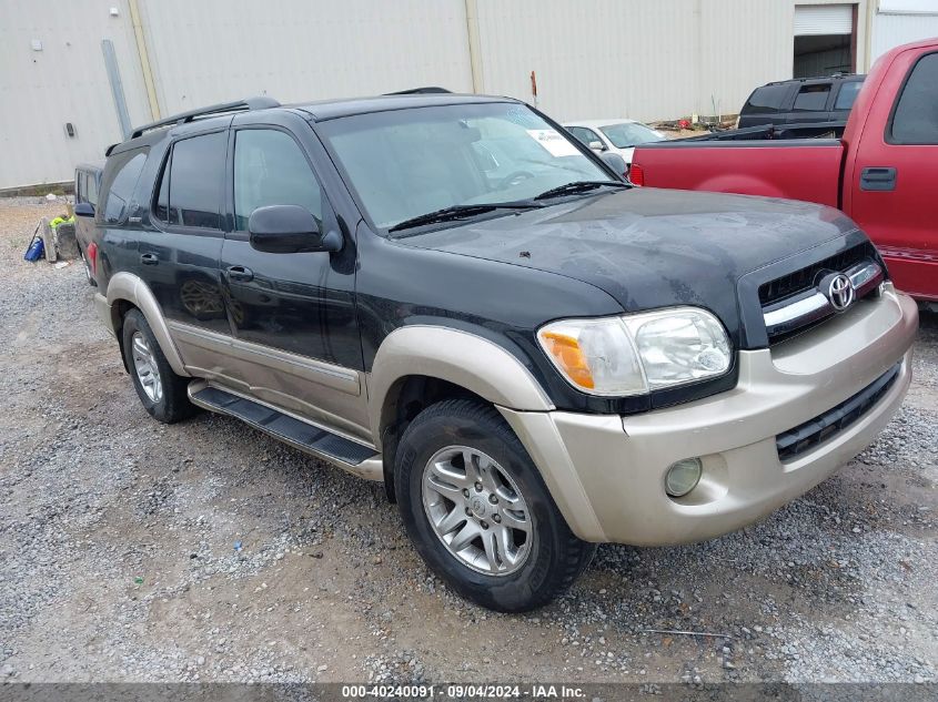 2006 Toyota Sequoia Limited V8 VIN: 5TDZT38A46S273493 Lot: 40240091