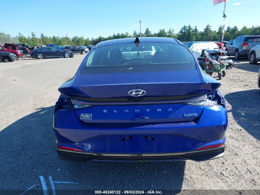 2021 Hyundai Elantra Hybrid Limited VIN: KMHLN4AJ6MU012001 Lot: 40240122