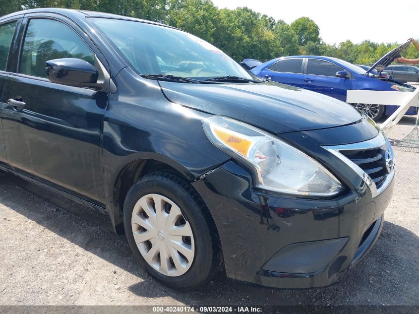 2017 Nissan Versa 1.6 S+ VIN: 3N1CN7AP4HL806895 Lot: 40240174