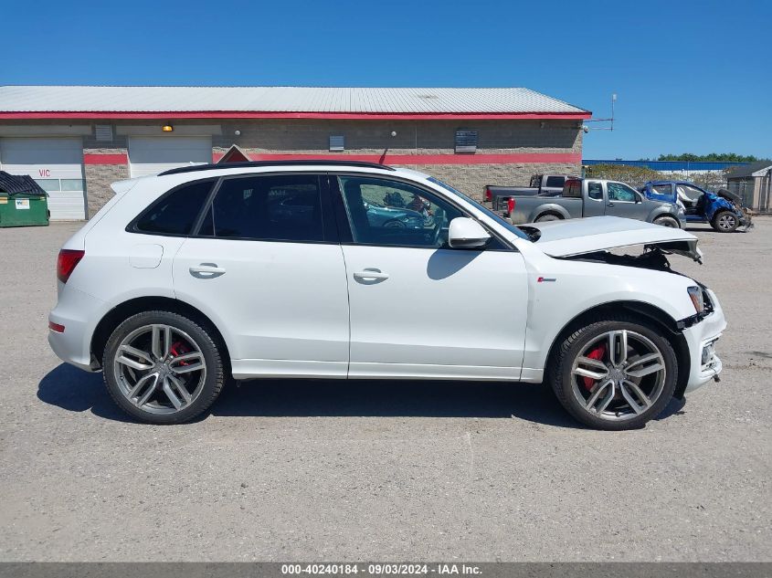 2016 Audi Sq5 3.0T Premium Plus VIN: WA1CCAFP5GA011508 Lot: 40240184