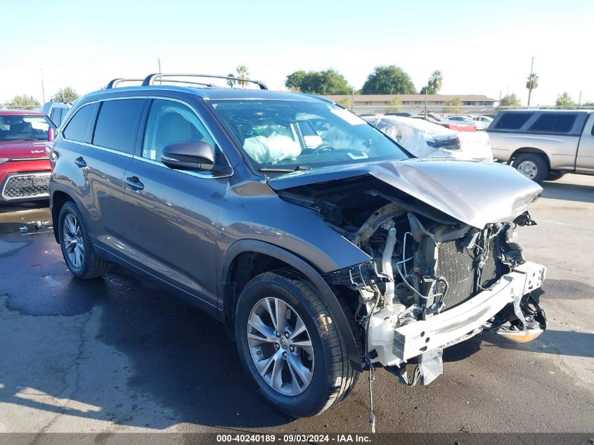 5TDJKRFH4FS084958 2015 TOYOTA HIGHLANDER - Image 1