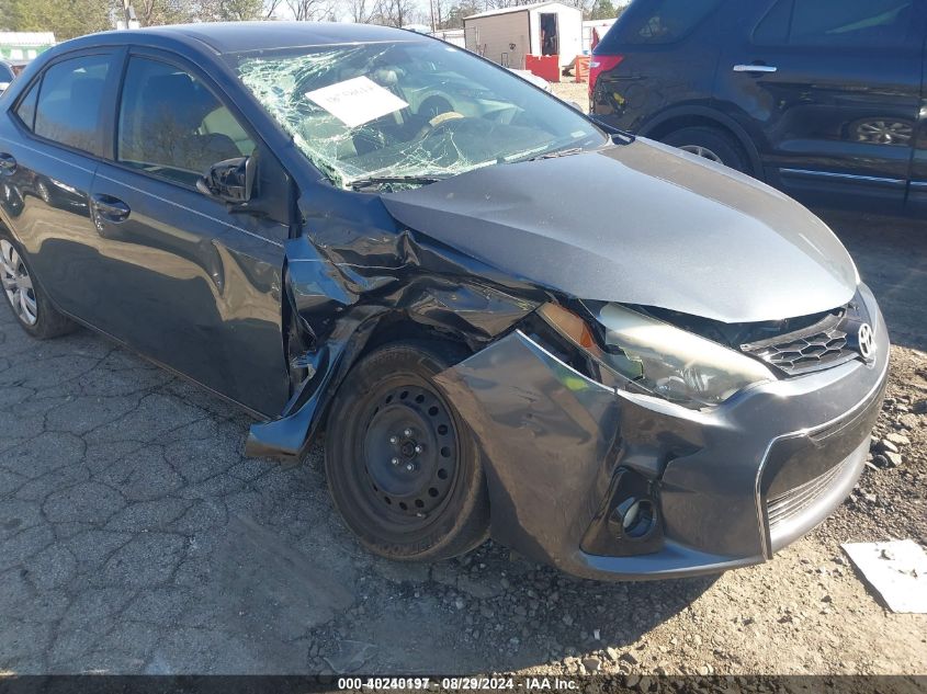 2016 Toyota Corolla S VIN: 2T1BURHE0GC560134 Lot: 40240197