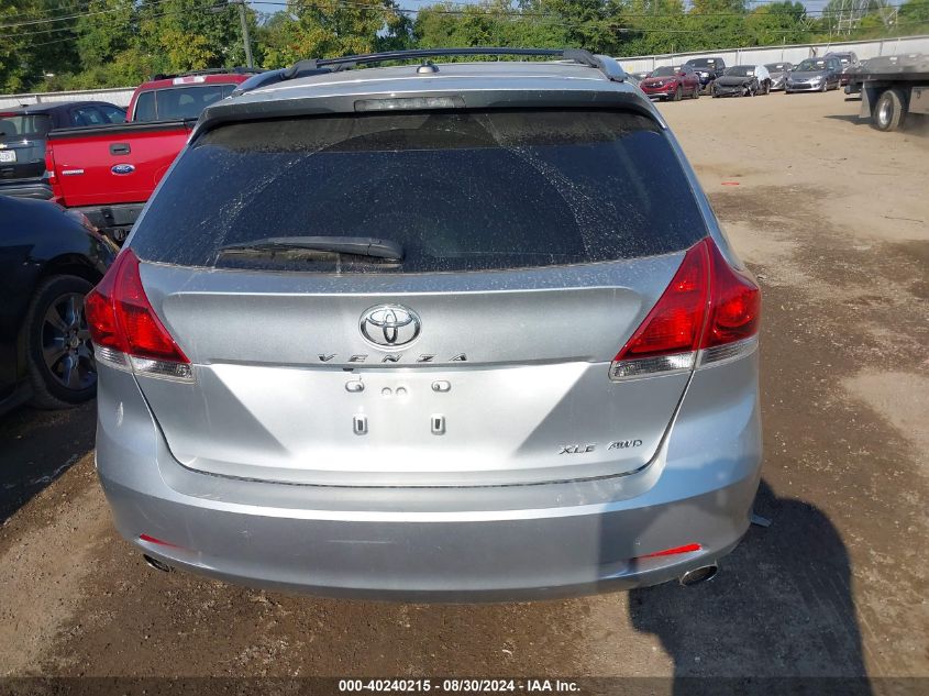 2015 Toyota Venza Xle V6 VIN: 4T3BK3BBXFU117527 Lot: 40240215