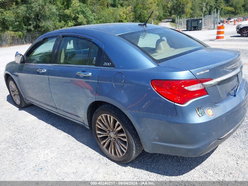 2011 Chrysler 200 Limited VIN: 1C3BC2FG7BN618703 Lot: 40240217