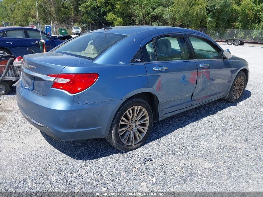 2011 Chrysler 200 Limited VIN: 1C3BC2FG7BN618703 Lot: 40240217