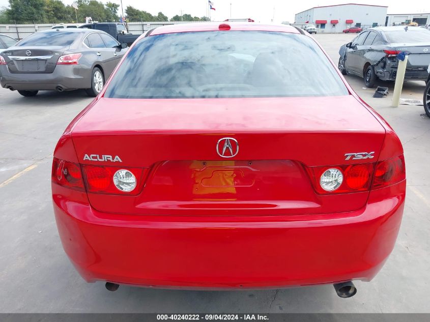 2005 Acura Tsx VIN: JH4CL96845C026241 Lot: 40240222