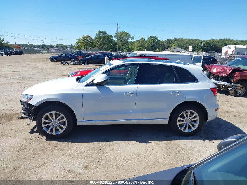 2015 Audi Q5 2.0T Premium VIN: WA1LFAFP9FA035266 Lot: 40240228