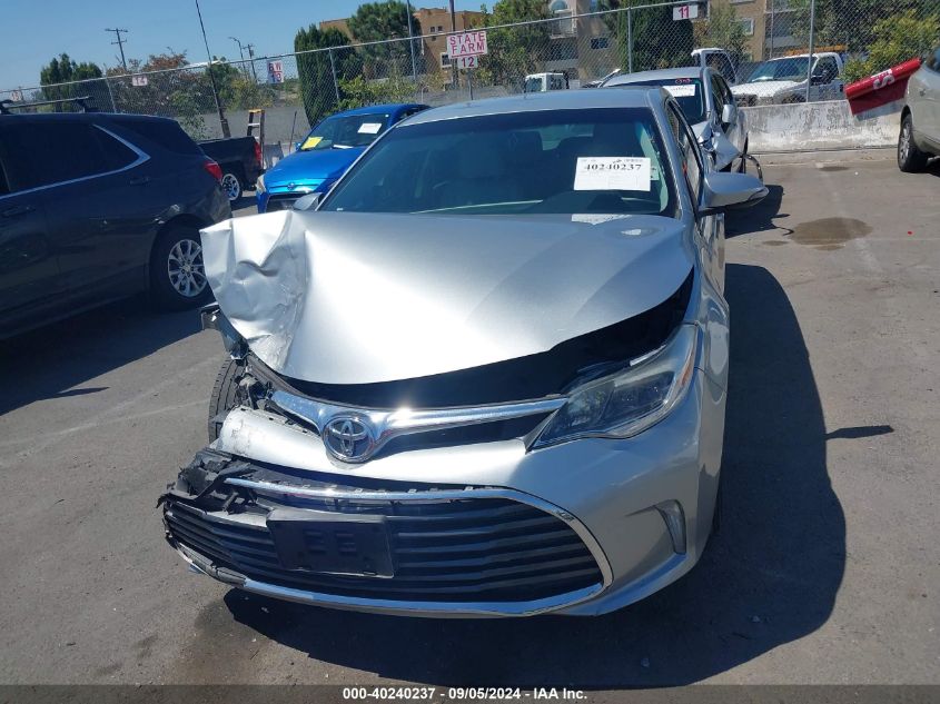 2016 Toyota Avalon Xle VIN: 4T1BK1EB8GU205146 Lot: 40240237