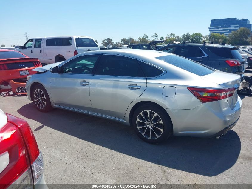 2016 Toyota Avalon Xle VIN: 4T1BK1EB8GU205146 Lot: 40240237