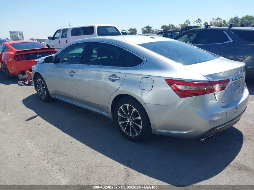 2016 Toyota Avalon Xle VIN: 4T1BK1EB8GU205146 Lot: 40240237