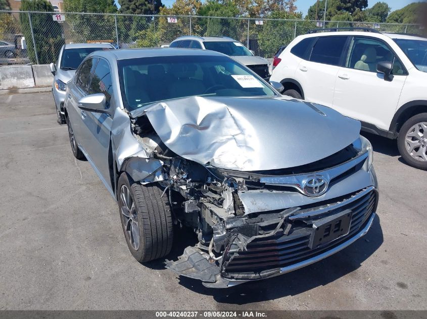 2016 Toyota Avalon Xle VIN: 4T1BK1EB8GU205146 Lot: 40240237