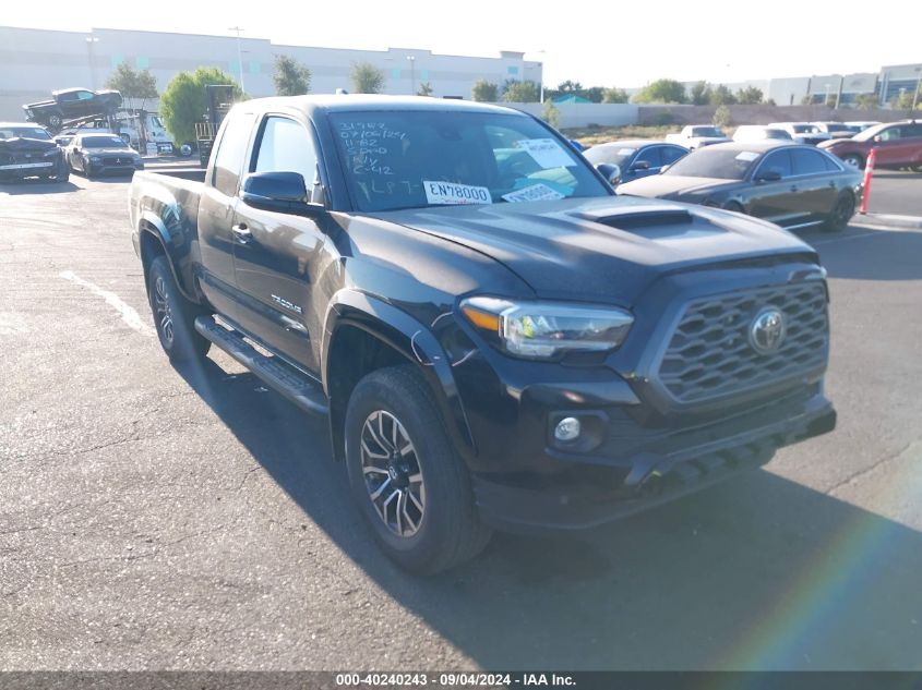 2022 Toyota Tacoma Trd Sport VIN: 3TYRZ5CN0NT020789 Lot: 40240243