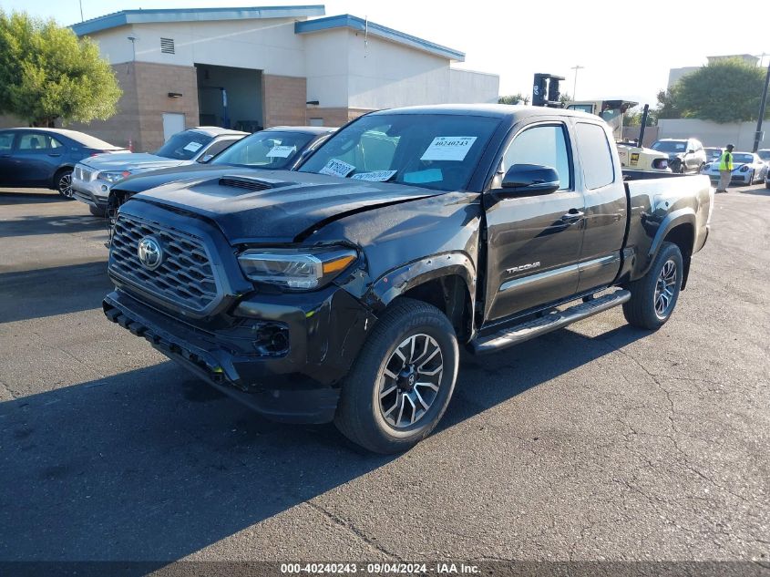 2022 Toyota Tacoma Trd Sport VIN: 3TYRZ5CN0NT020789 Lot: 40240243