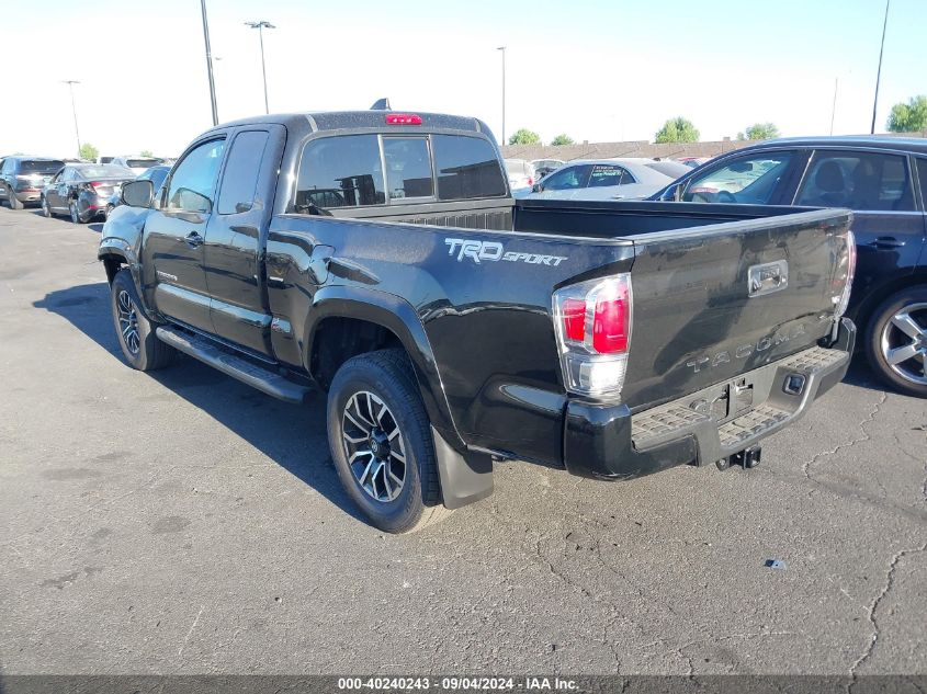 2022 Toyota Tacoma Trd Sport VIN: 3TYRZ5CN0NT020789 Lot: 40240243