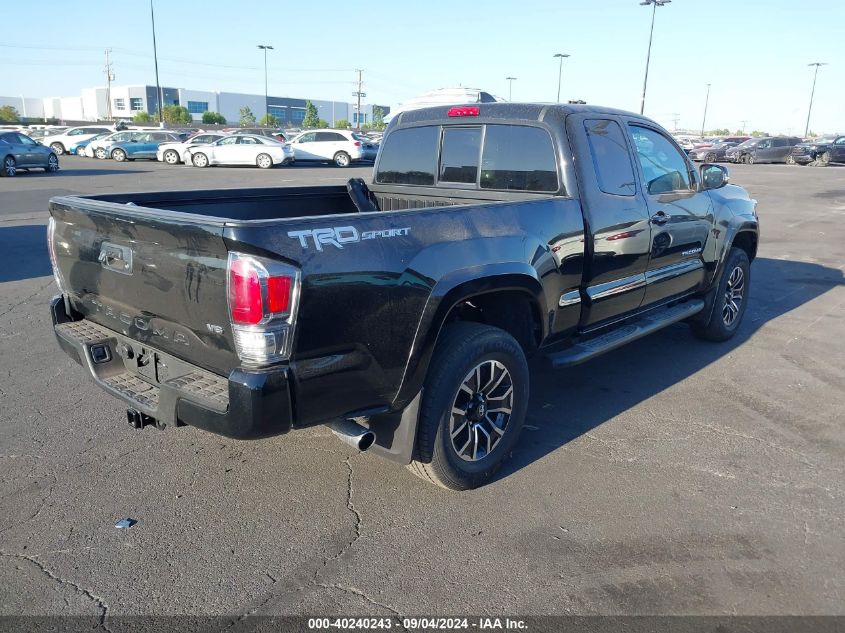 2022 Toyota Tacoma Trd Sport VIN: 3TYRZ5CN0NT020789 Lot: 40240243