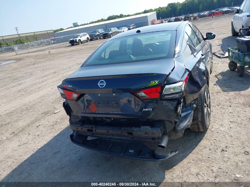 2020 Nissan Altima Sv Intelligent Awd VIN: 1N4BL4DW5LC268024 Lot: 40240245