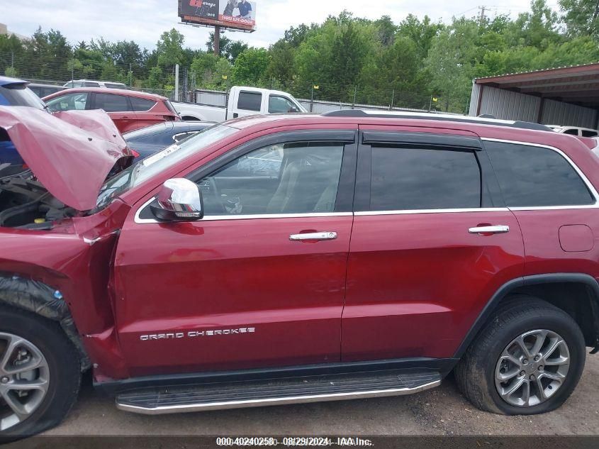 2015 Jeep Grand Cherokee Limited VIN: 1C4RJFBG9FC832056 Lot: 40240258