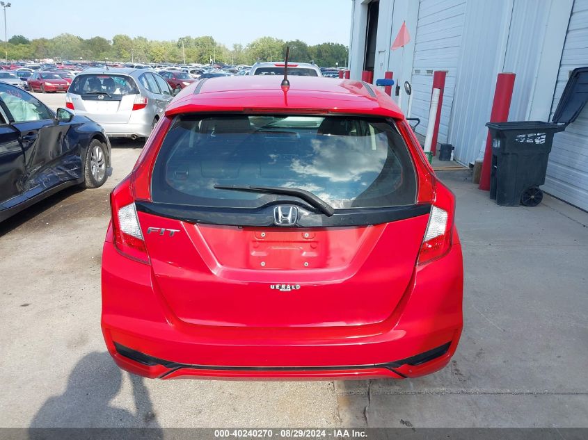 2019 Honda Fit Lx VIN: 3HGGK5H45KM721137 Lot: 40240270