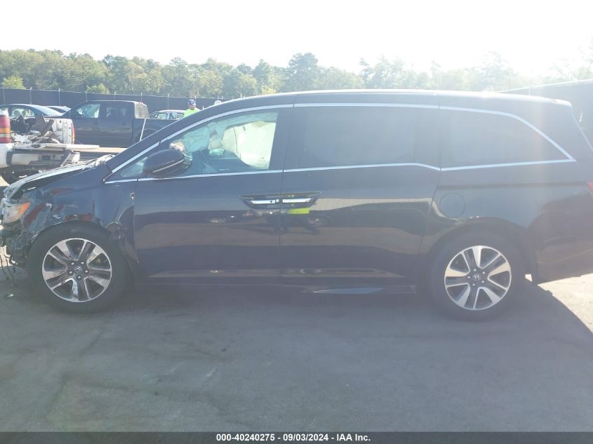 2014 Honda Odyssey Touring/Touring Elite VIN: 5FNRL5H94EB051749 Lot: 40240275