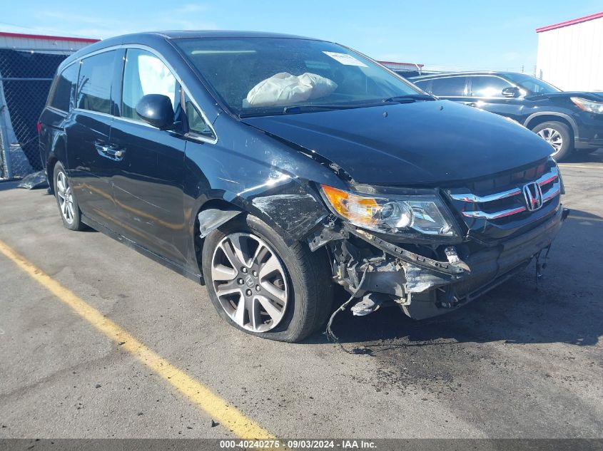 2014 Honda Odyssey Touring/Touring Elite VIN: 5FNRL5H94EB051749 Lot: 40240275