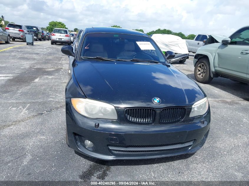 2013 BMW 128 I VIN: WBAUP9C57DVS95841 Lot: 40240295