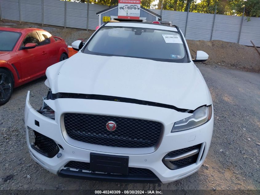 2018 Jaguar F-Pace 25T R-Sport VIN: SADCL2FX4JA325044 Lot: 40240309