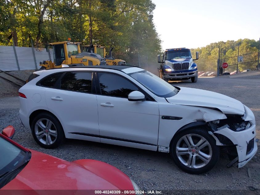 2018 Jaguar F-Pace 25T R-Sport VIN: SADCL2FX4JA325044 Lot: 40240309