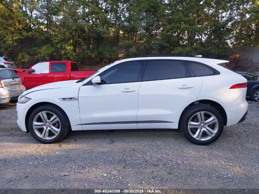 2018 Jaguar F-Pace 25T R-Sport VIN: SADCL2FX4JA325044 Lot: 40240309