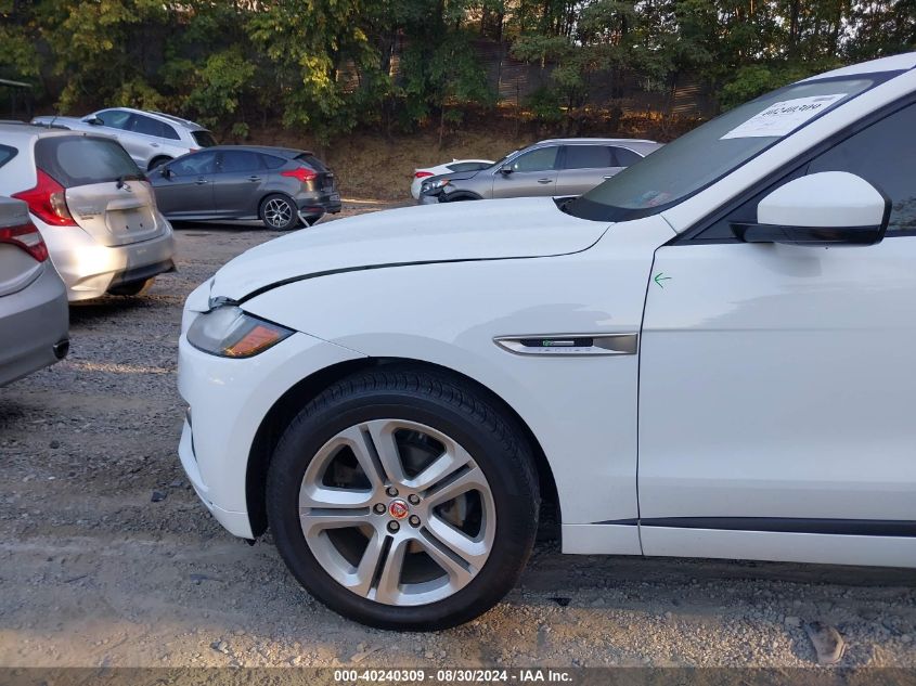 2018 Jaguar F-Pace 25T R-Sport VIN: SADCL2FX4JA325044 Lot: 40240309