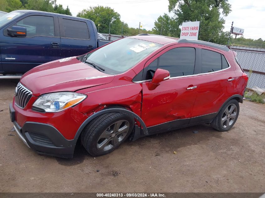 2014 Buick Encore VIN: KL4CJASB4EB527205 Lot: 40240313