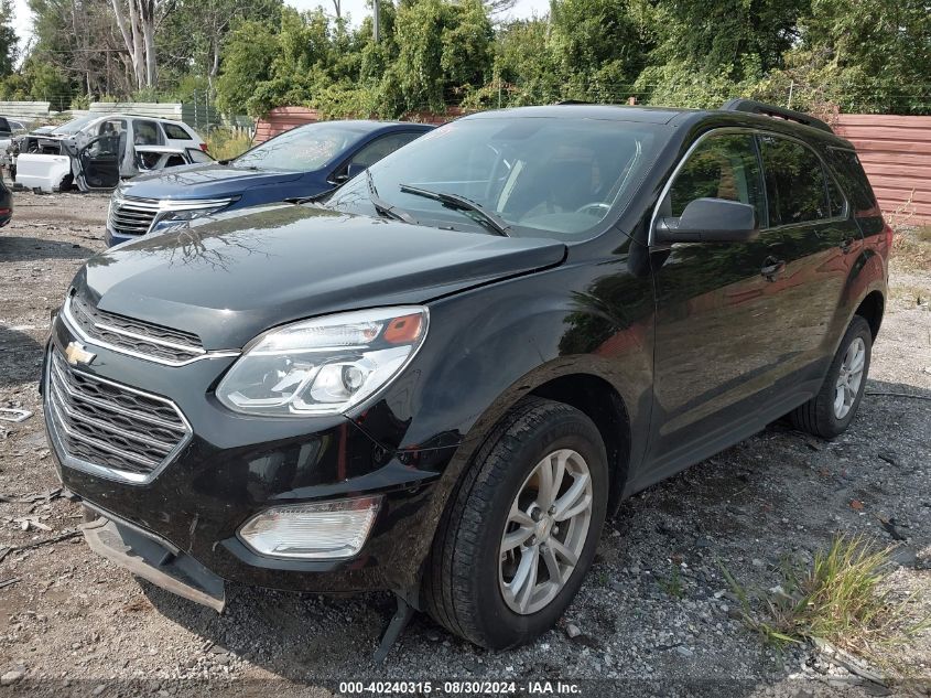 2016 CHEVROLET EQUINOX LT - 2GNALCEK5G6337179