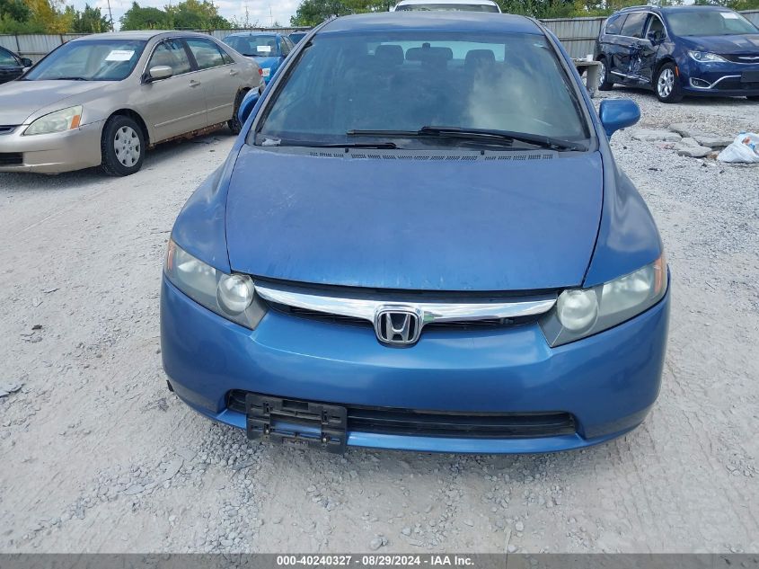 2006 Honda Civic Lx VIN: 1HGFA15536L005316 Lot: 40240327