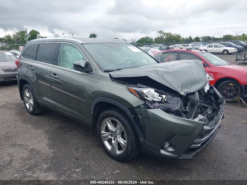 2018 TOYOTA HIGHLANDER - 5TDB0RFH0J5860584