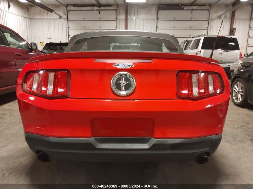 2012 Ford Mustang V6 VIN: 1ZVBP8EM5C5247114 Lot: 40240369