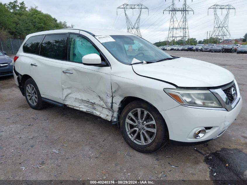 2015 Nissan Pathfinder S VIN: 5N1AR2MM2FC615543 Lot: 40240374