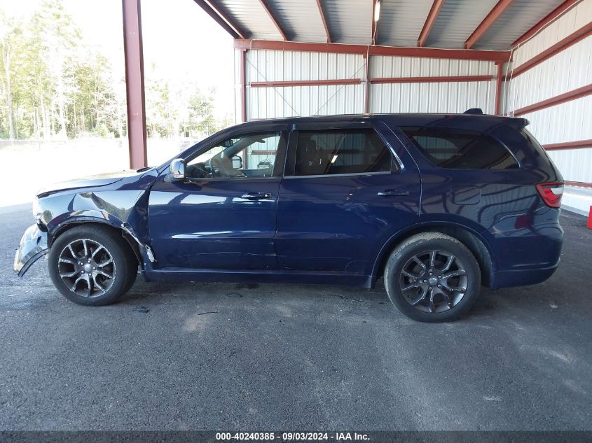 2015 Dodge Durango R/T VIN: 1C4SDJCT8FC133279 Lot: 40240385