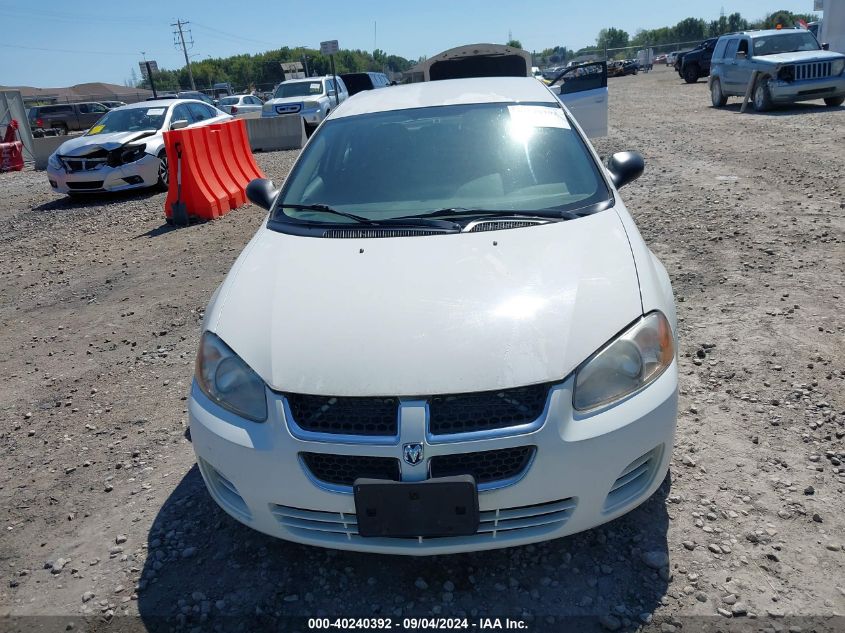 2005 Dodge Stratus Sxt VIN: 1B3EL46X85N651638 Lot: 40240392