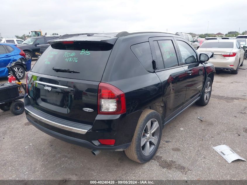 2016 Jeep Compass Latitude VIN: 1C4NJCEA1GD698997 Lot: 40240428