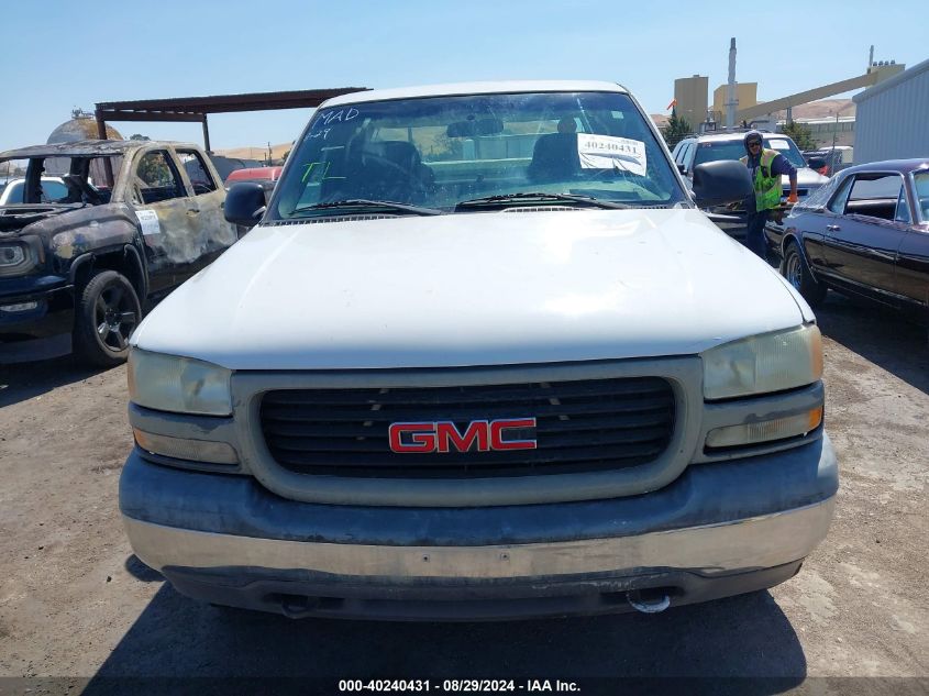 2002 GMC Sierra 1500 Standard VIN: 2GTEK19V121380719 Lot: 40240431