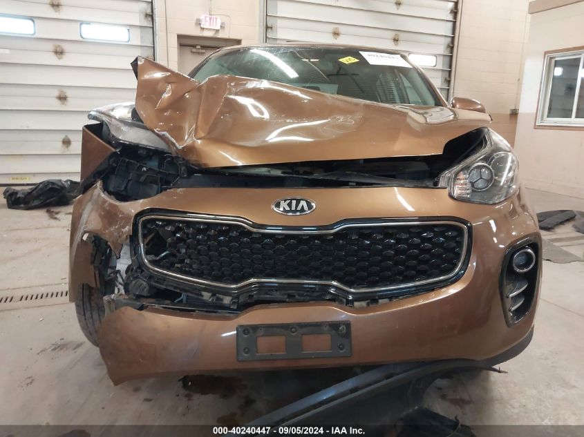 KNDPMCAC2J7390203 2018 Kia Sportage Lx