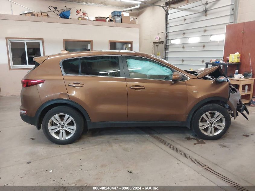 KNDPMCAC2J7390203 2018 Kia Sportage Lx