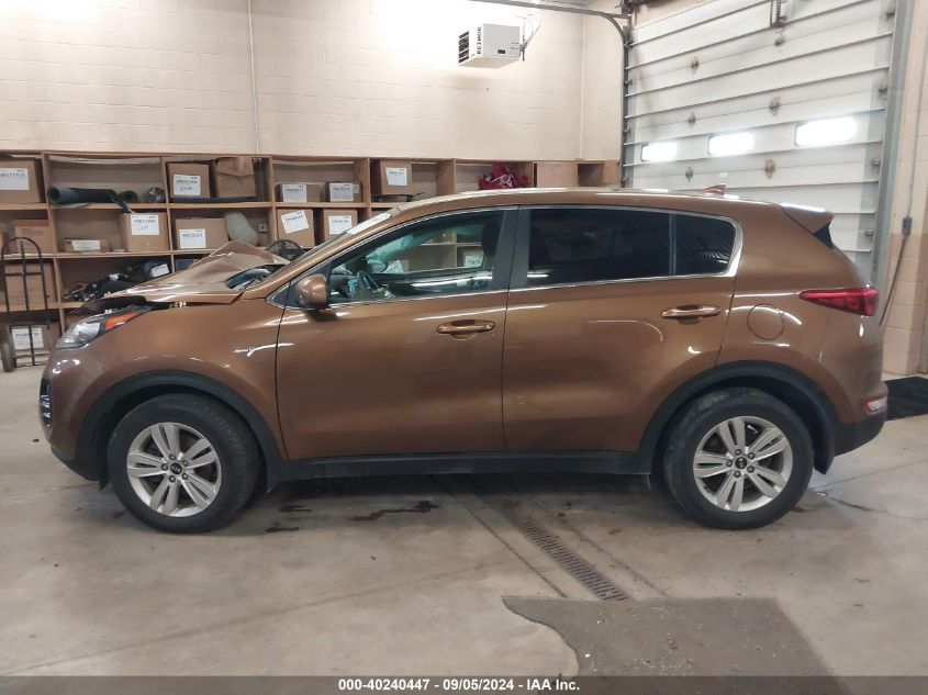 2018 Kia Sportage Lx VIN: KNDPMCAC2J7390203 Lot: 40240447